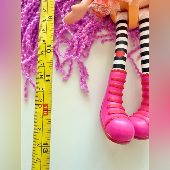 Lalaloopsy Peanut Big Top Full Size Yarn Purple Hair Big Doll - Picture 7 of 8